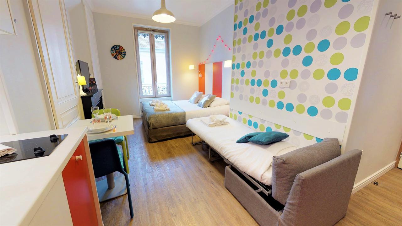 Les Charmettes - Lyon 6Ieme Apartment Luaran gambar